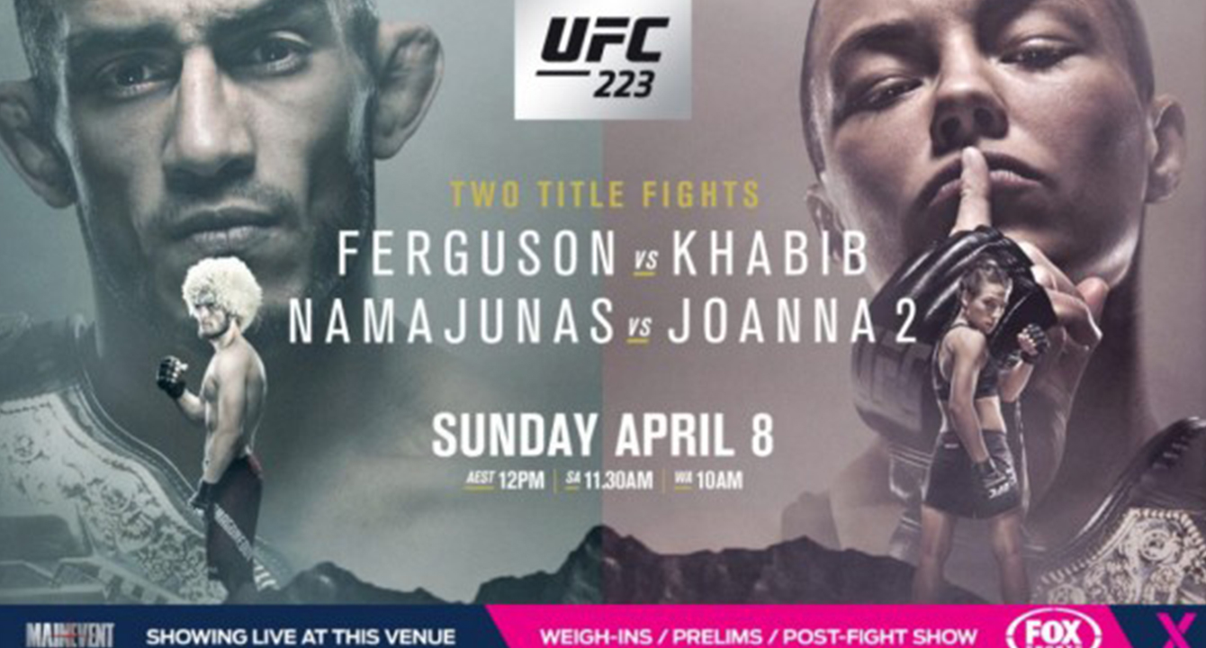 ФАЙТКАРД ТУРНИРА UFC 223: ФЕРГЮСОН — НУРМАГОМЕДОВ